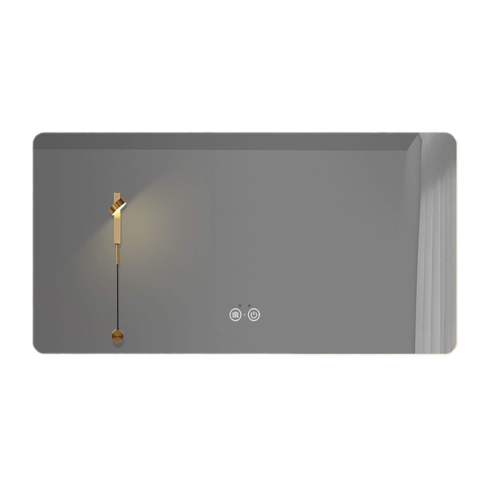 Smart LED Vanity Mirror - Anti-Fog, Wall-Mounted for Bathroom & Makeup