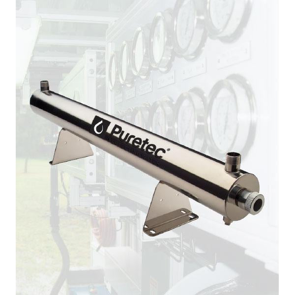 Puretec Radfire R5000 UV Water Purifier System - 91-161LPM Flow Rate | Home & Commercial Water Disinfection for Drinking, Aquariums & Hydroponics