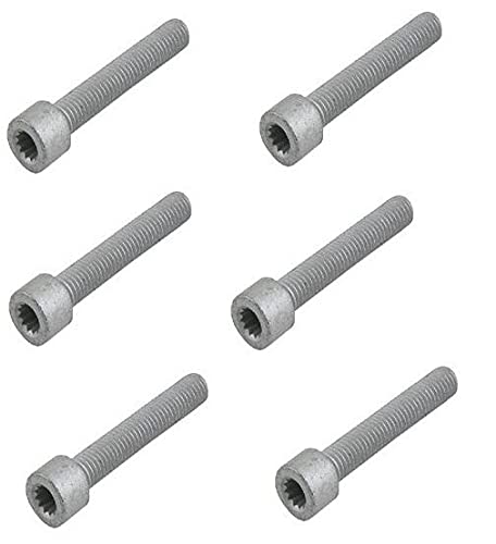 Audi TT Quattro & VW Golf CV Joint Bolt Kit - Set of 6 (Part# N91108201) | High-Quality Replacement Bolts for Smooth Drivetrain Performance | Perfect for Suspension Repairs & Maintenance