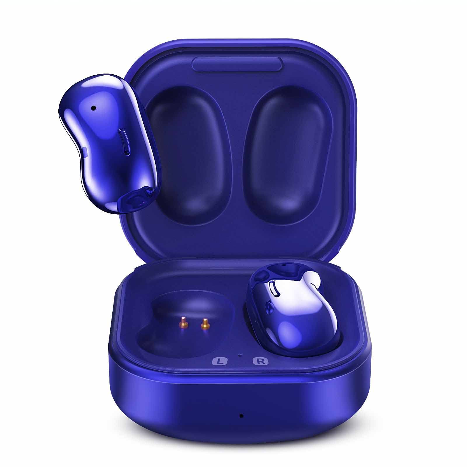 **UrbanX Street Buds Live True Wireless Earbuds with Active Noise Cancelling - Bluetooth 5.0 for Samsung Galaxy, iPhone & Android (Admiral Blue, US Warranty) - Perfect for Gym, Commuting & Travel**