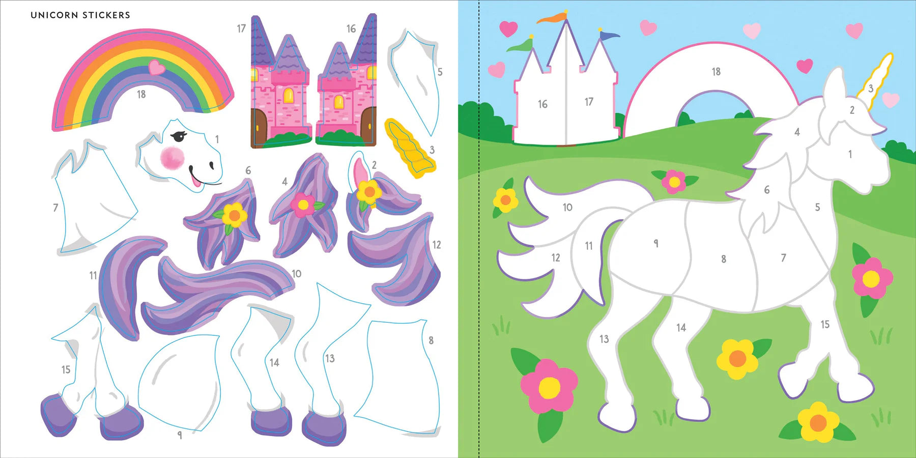 Color by Sticker Book: Unicorns & More - Creative Kids Activity Book for Arts & Crafts, Perfect for Birthday Gifts & Classroom Fun