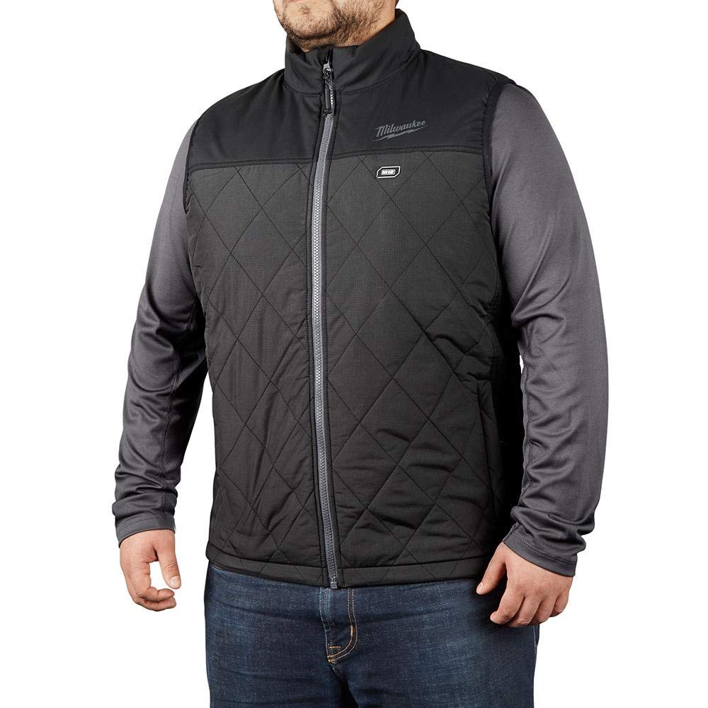 Milwaukee M12 Heated AXIS Vest - Lithium-Ion Battery Powered Heated Jacket for Men - Perfect for Outdoor Work, Construction & Cold Weather Activities