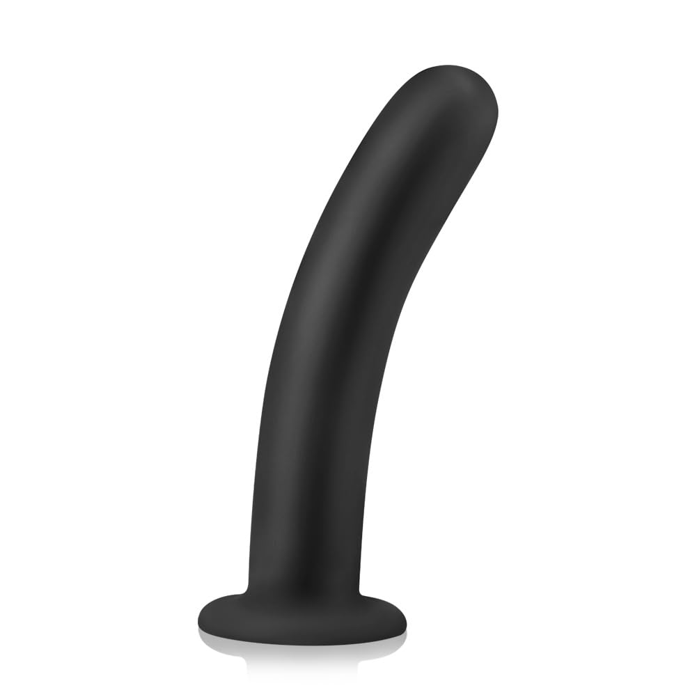 Premium Silicone Strap-On Dildo with Suction Cup - G-Spot & Prostate Stimulator - Anal Trainer for Couples & Solo Play - LGBTQ+ Friendly Adult Toy for Enhanced Intimacy & Pleasure (Medium Size) - Perfect for Role Play, Couples Bonding & Spicing Up Your Sex Life