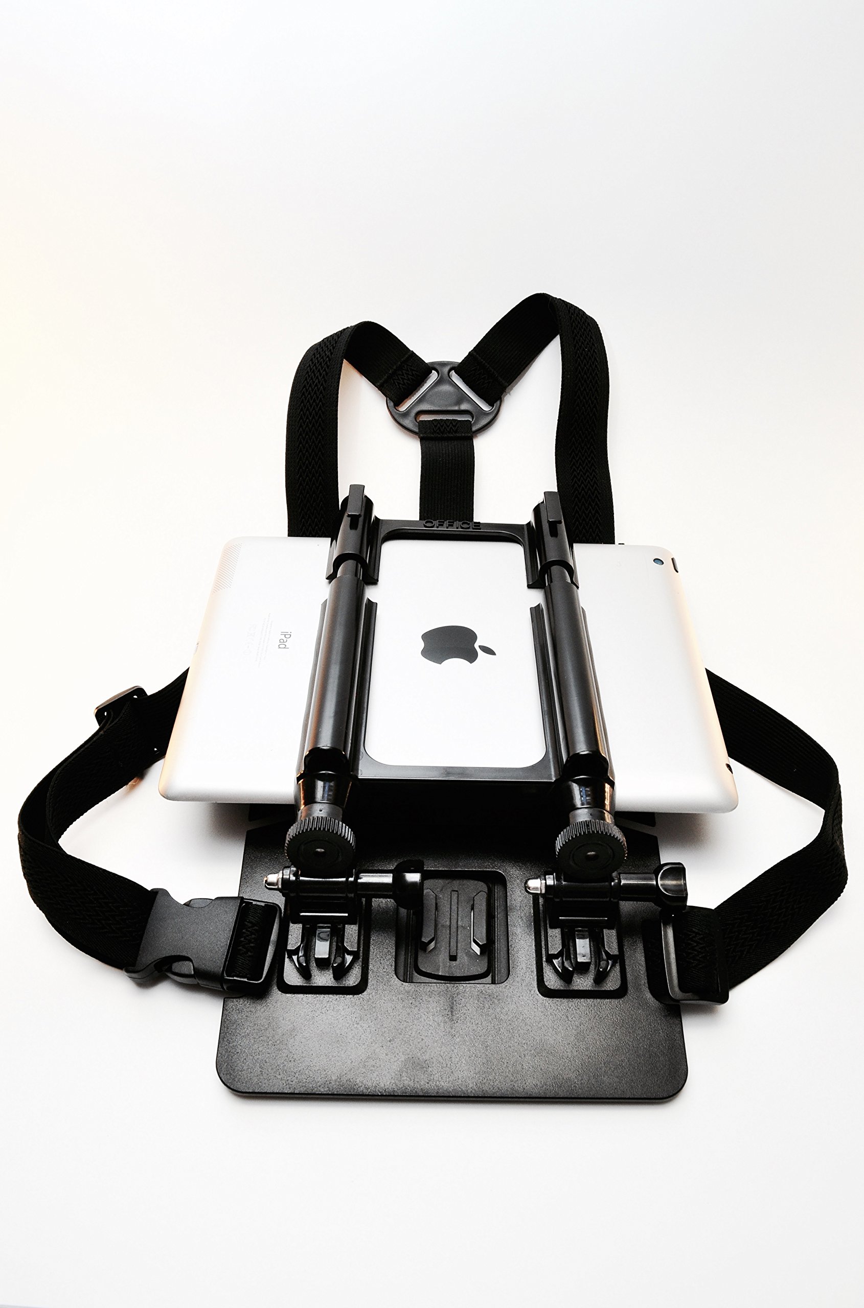 Office Pro XL Chest Harness for iPad Pro 12.9 Inch & Large Tablets - Hands-Free Carrying Case for Work, Travel & Outdoor Activities