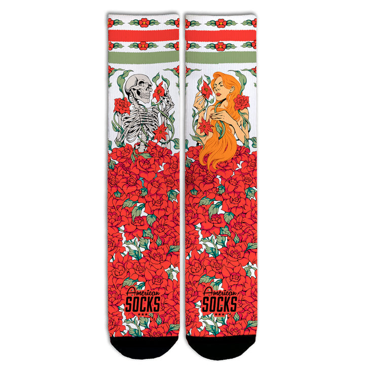 American Socks Signature Duality Mid High - Premium Cotton Crew Socks for Men & Women - Perfect for Casual Wear, Sports & Everyday Comfort