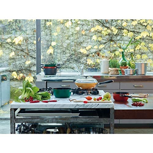 Sambonet 1965 Vintage Quarzo Spadella Wok - 28cm Italian Carbon Steel Stir Fry Pan for Professional Chefs & Home Cooking - Perfect for Asian Cuisine, Sautéing & High Heat Stir Frying