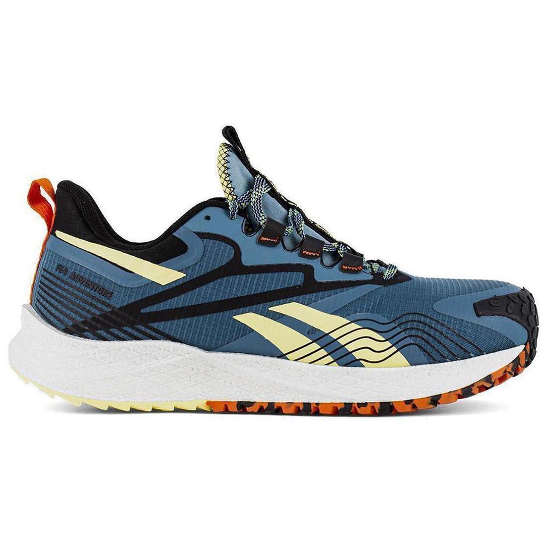 Fe4 Adventure Composite Toe Athletic Work Shoes for Men - Lightweight Safety Shoes with Slip Resistance, Breathable & Comfortable - Perfect for Construction, Warehouse & Outdoor Work (Blue)