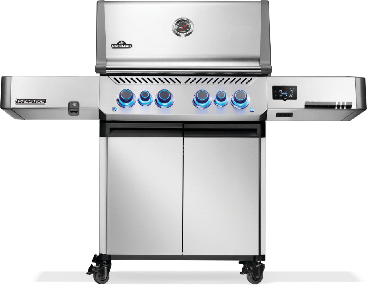 Napoleon Prestige 500 RSIB Propane Gas Grill with Smart Connected Technology - Perfect for Backyard BBQs, Outdoor Cooking & Patio Entertaining