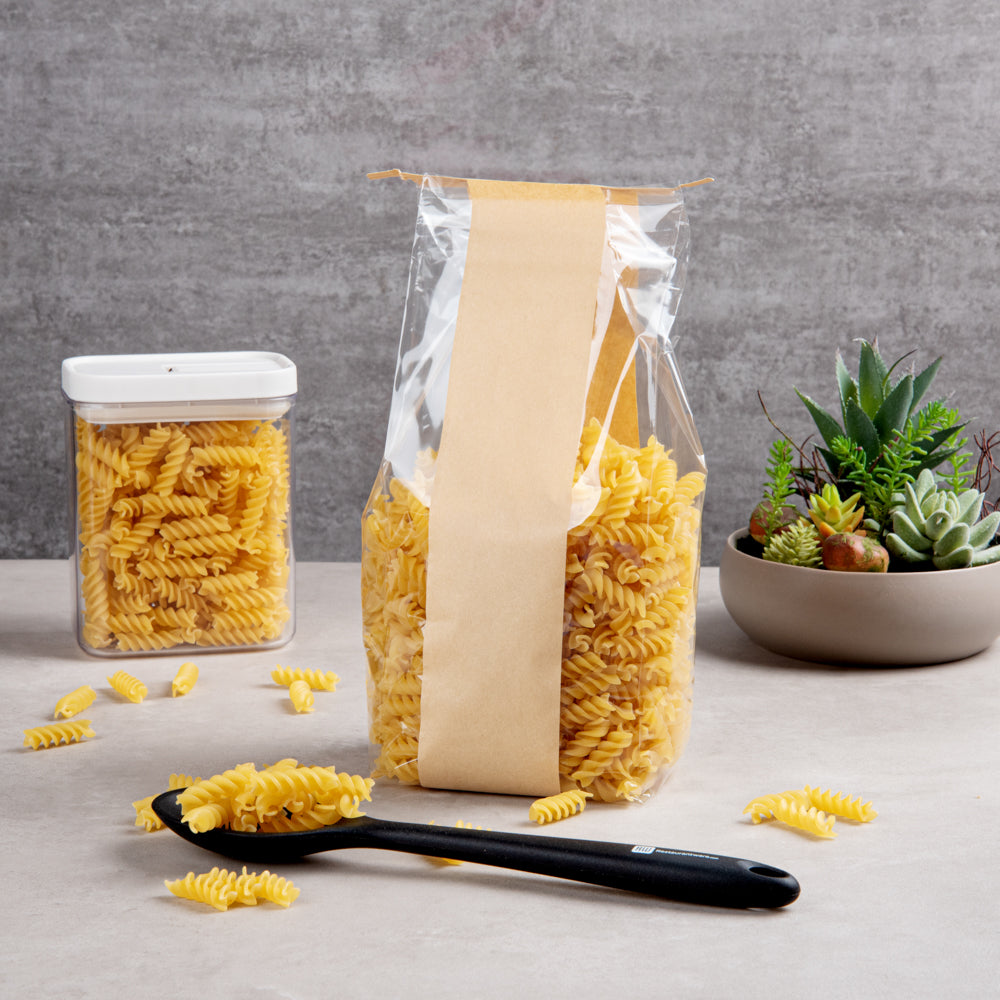Premium Kraft Paper Bakery Bags with Tin Tie Closure - 4.5