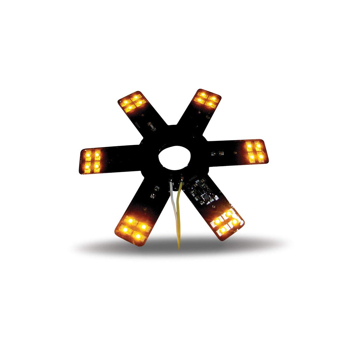 Trux Accessories TLED-X1R 8 Inch Star Red LED Light for 15