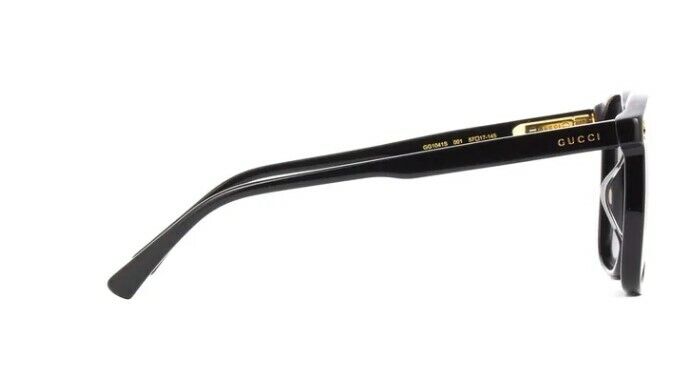 Gucci GG 1041S 001 Black/Gray square Unisex Sunglasses