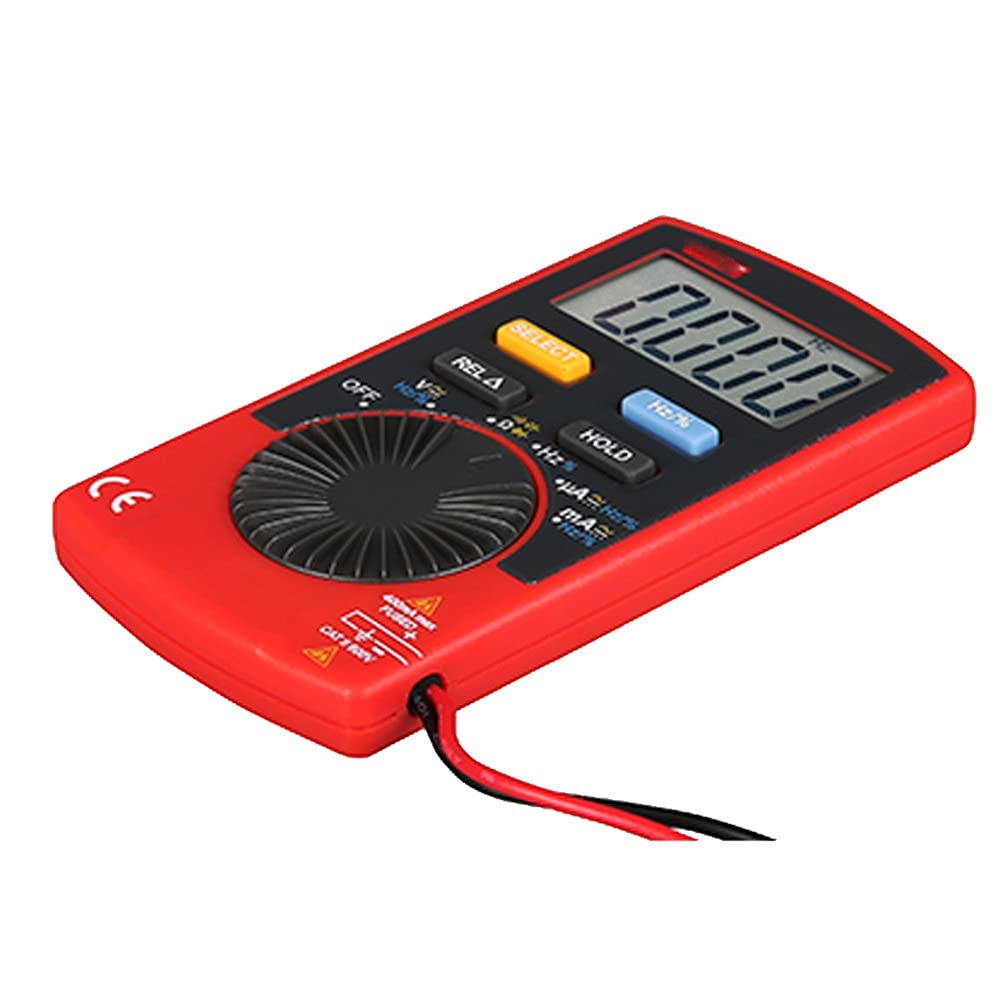 4000 Count Auto-Ranging Digital Multimeter - Handheld Voltage Tester with Continuity Buzzer & LCD Display - Perfect for Home Electrical Repairs, Automotive Diagnostics, and DIY Electronics Projects