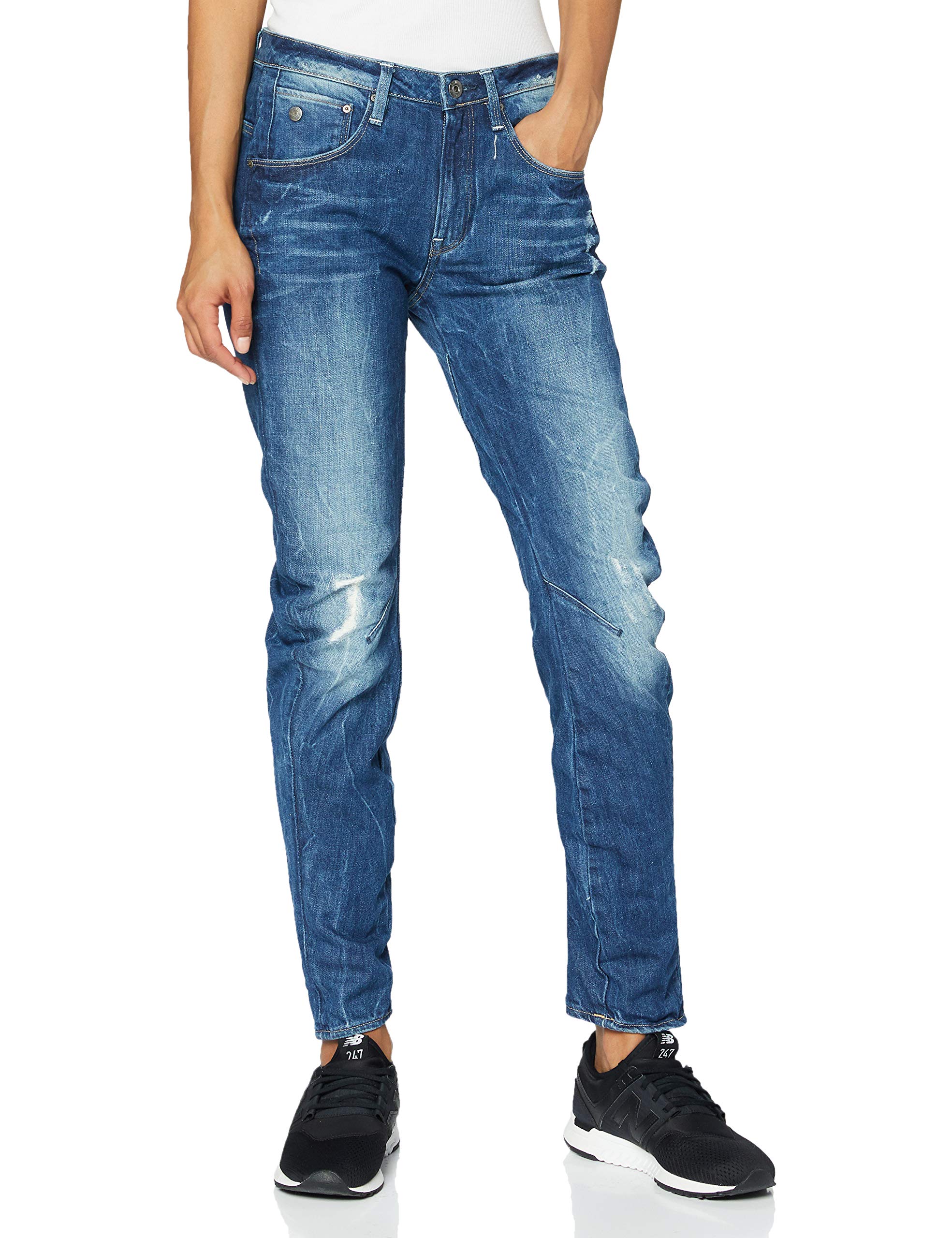 G-STAR RAW Arc 3D Low Waist Jeans for Women | Slim Fit Denim Pants | Fashionable Streetwear & Casual Outfits