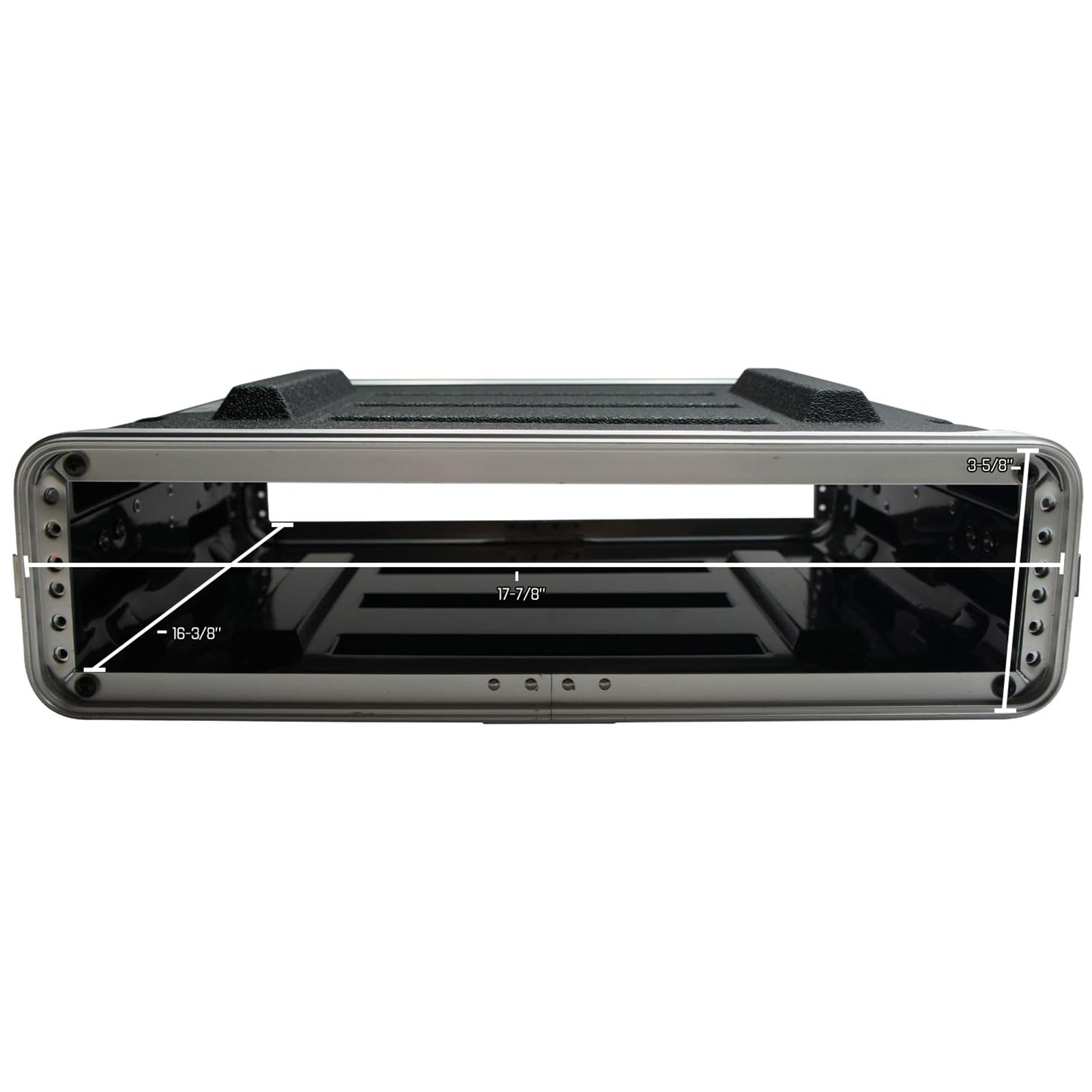 Harmony Audio HCABS2U 2U ABS Plastic Amplifier Case - 19