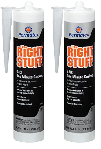 Permatex The Right Stuff Gasket Maker - 10.10 oz (230-33694) High Performance Sealant for Automotive, Marine & Industrial Use - 2 Pack - Perfect for Engine Gaskets, Oil Pans & Transmission Repairs