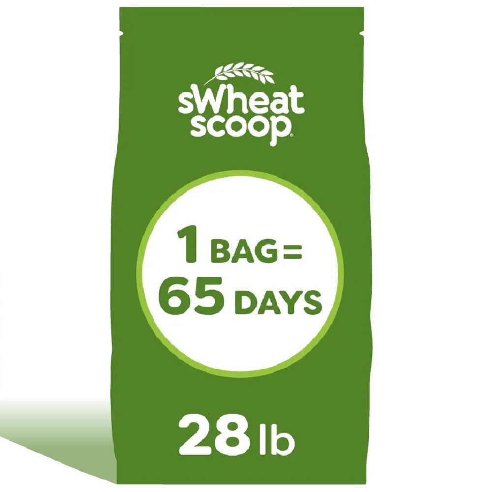 Eco-Friendly Multi-Cat sWheat Scoop Litter - Natural Wheat-Based Cat Litter for Odor Control & Easy Cleaning | Ideal for Homes with Multiple Cats & Small Spaces