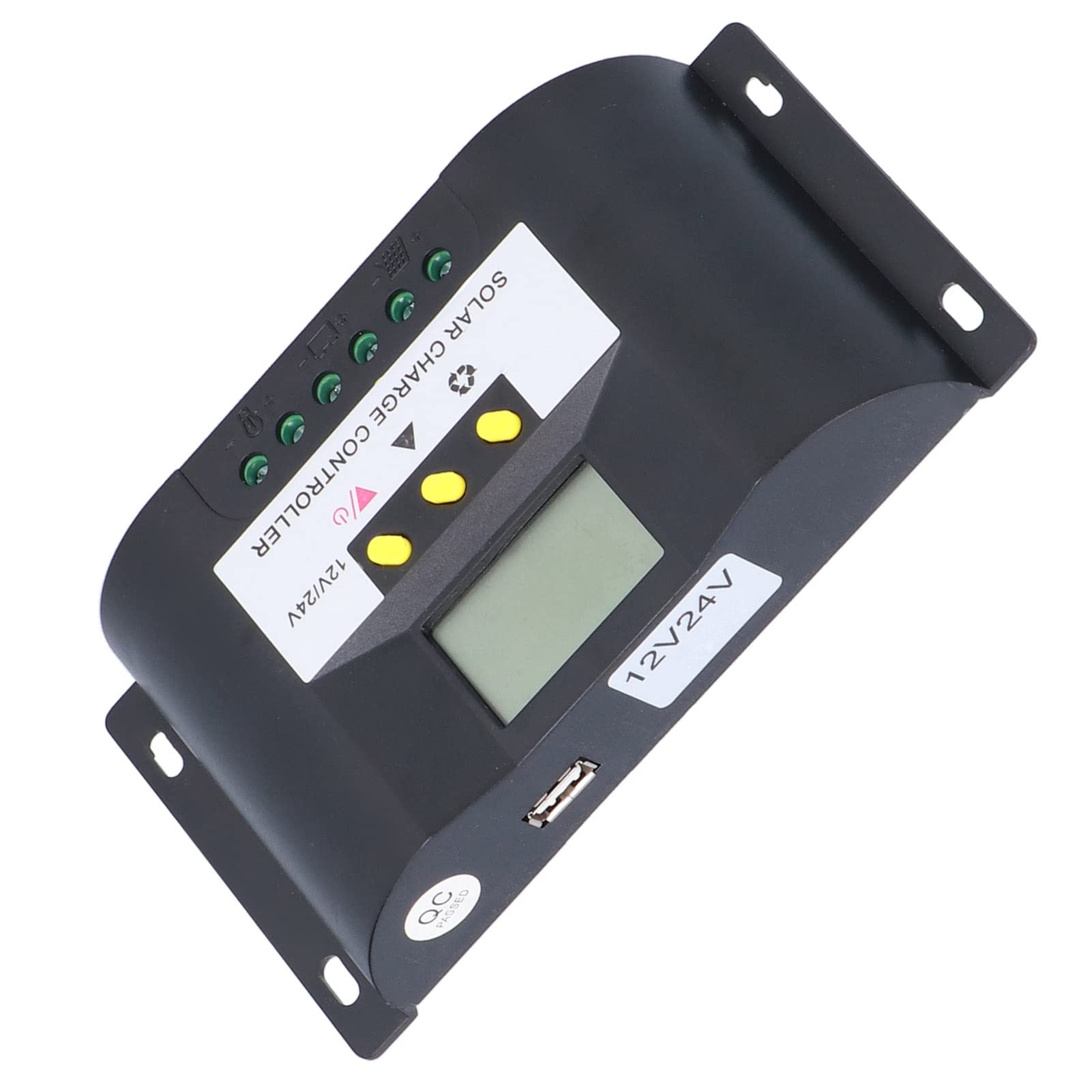 Smart Solar Controller with LCD Display for Solar Panels - Perfect for DC Loads & Off-Grid Systems
