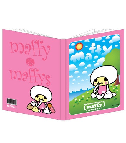 Maffy Marshmallow Faces Notebook - Cute Kawaii Journal for School, Office & Travel - Perfect for Note Taking, Sketching & Gift Giving