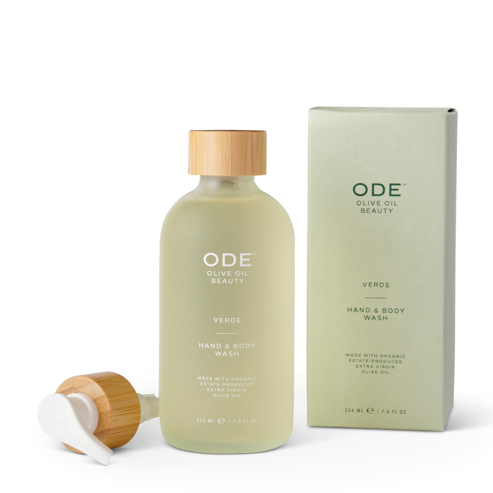 Organic EVOO Hand & Body Wash 2-Pack - Nourishing Foaming Wash for Spa & Home