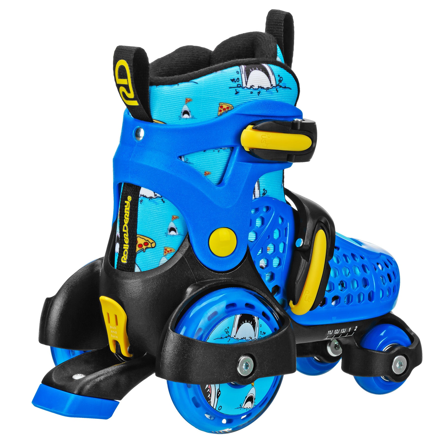 Fun Roll Adjustable Roller Skates for Boys - Perfect for Outdoor Play, Skate Parks & Birthday Gifts