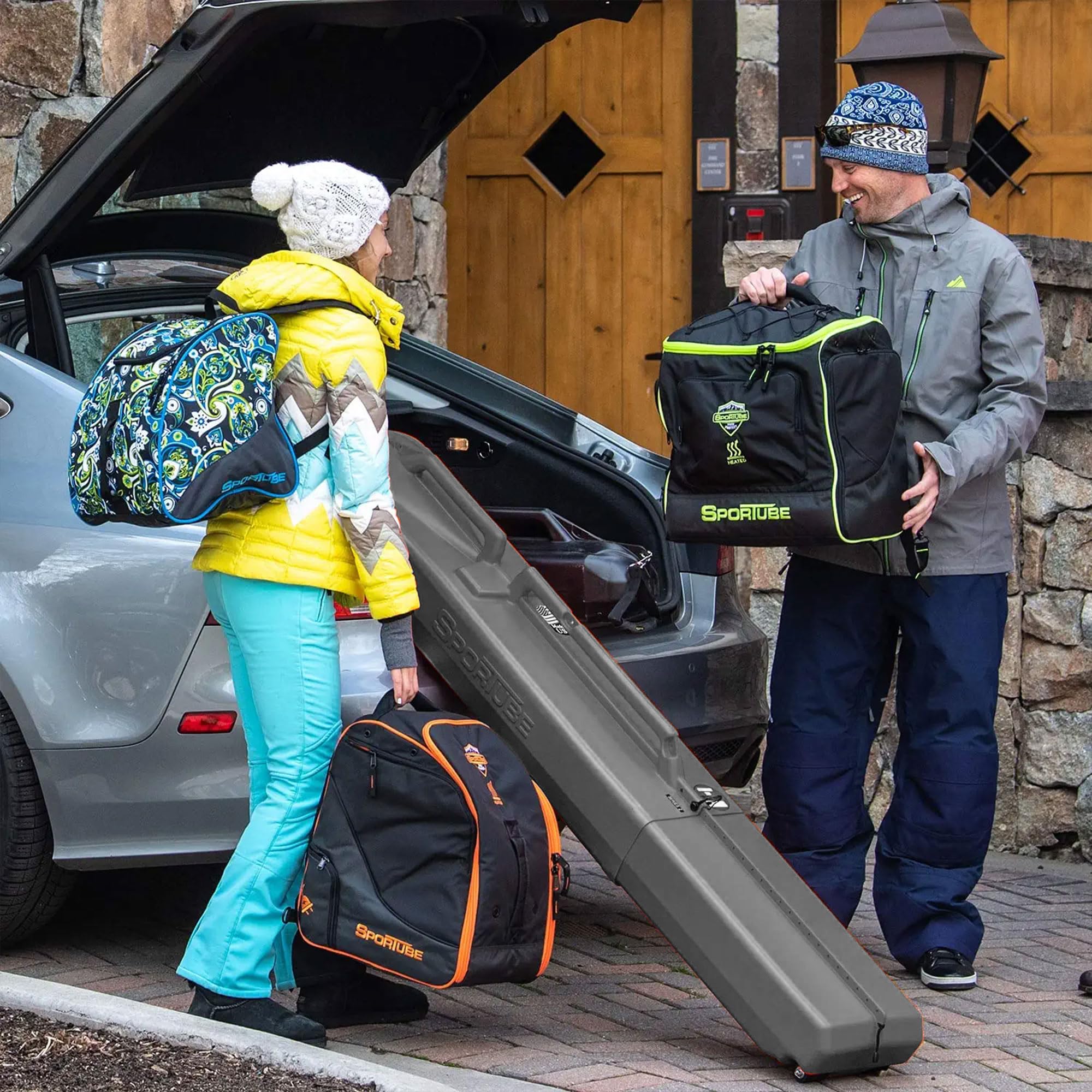 Series 3 Cabin Cruiser Wheeled & Padded Carry On Boot Bag - Waterproof Travel Luggage for Ski Boots, Snowboard Gear & Sports Equipment - Perfect for Air Travel, Road Trips & Winter Vacations