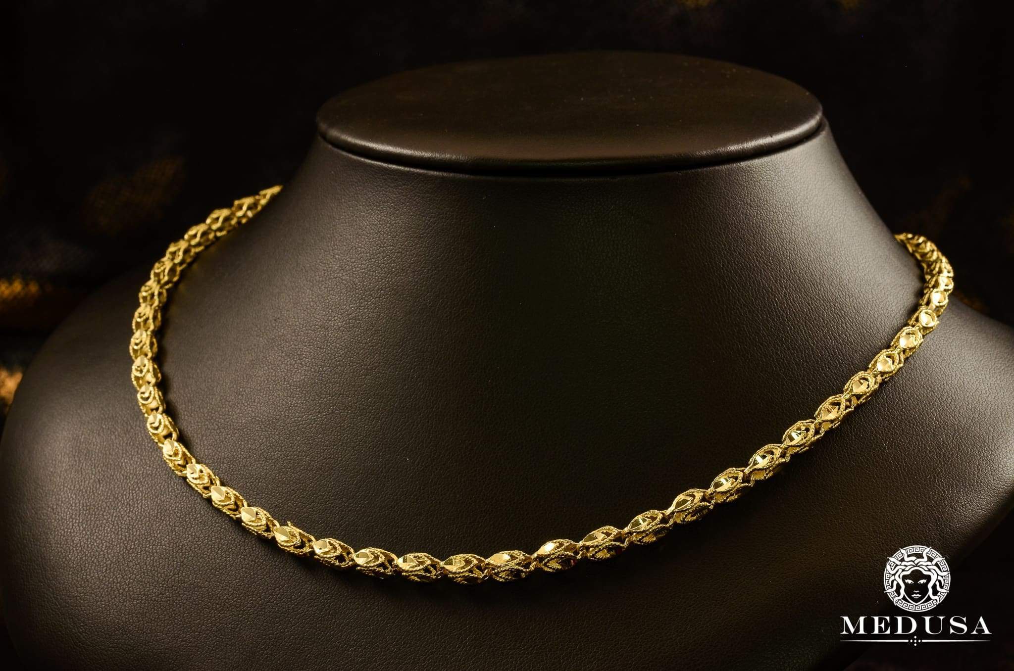 5mm Turkish Rope Chain Necklace for Women - 14K Gold Plated Stainless Steel Jewelry - Perfect for Layering, Gifts & Everyday Wear