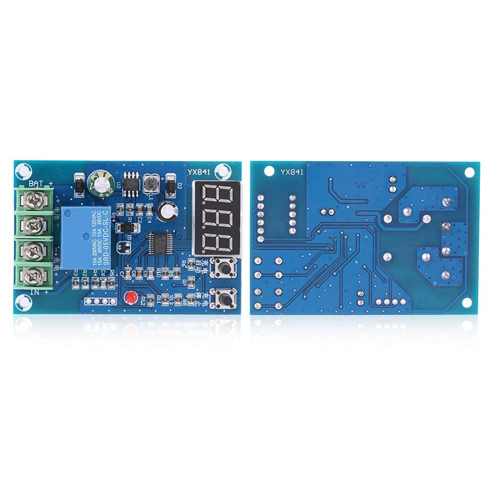 2 Pack Long-Lasting 6-60V Charging Module Controller for Car Generators, Solar Power & Battery Storage - Perfect for RV, Marine, and Off-Grid Power Systems