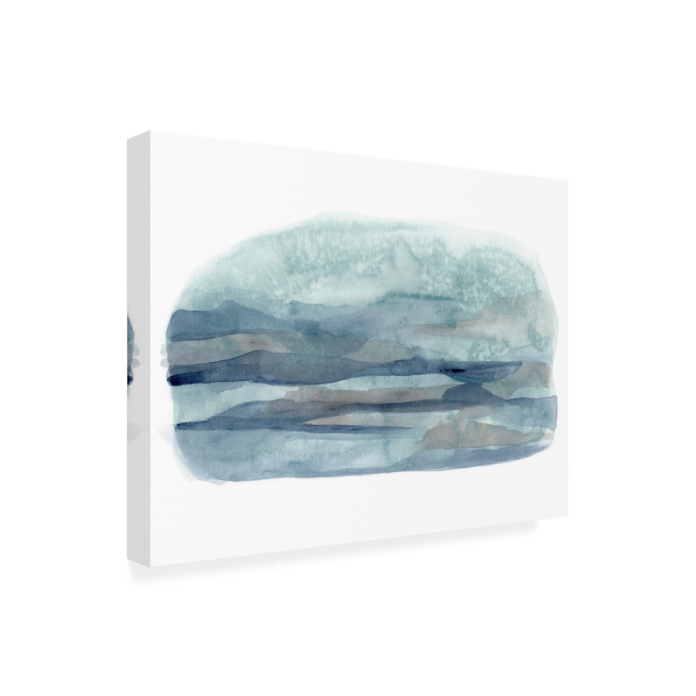 Trademark Fine Art 'Vignette View II' Canvas Wall Art by June Erica Vess - Modern Home Decor for Living Room, Bedroom & Office