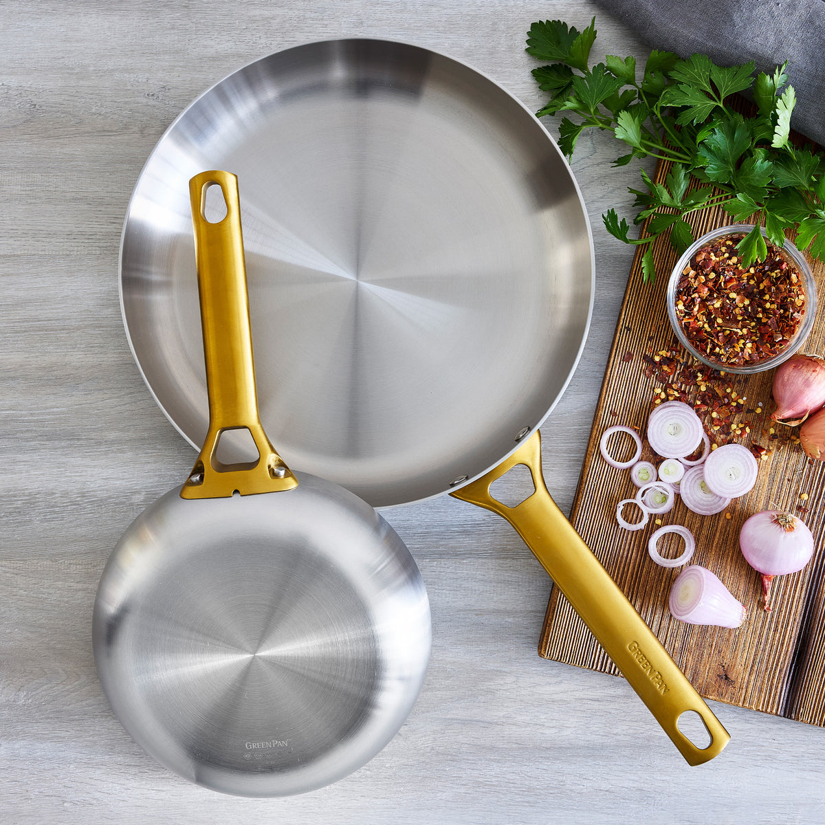 Premium 10-Piece Stainless Steel Cookware Set - Nonstick, Dishwasher Safe Pots & Pans for Professional Cooking - Perfect for Home Chefs, Restaurants & Gourmet Kitchens