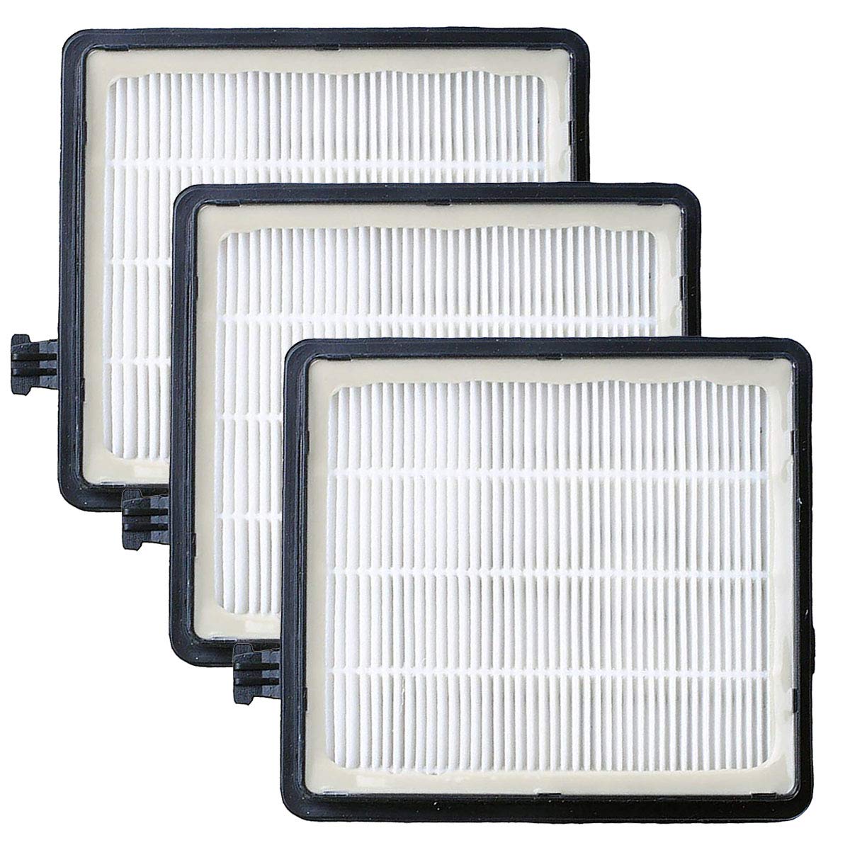 HIFROM 3-Pack HEPA Vacuum Filters for Dirt Devil F45, F-45, SD40000 & SD40010 Canister Vacuums - Replacement Part 2KQ0107000 - Perfect for Pet Hair, Allergies & Deep Cleaning