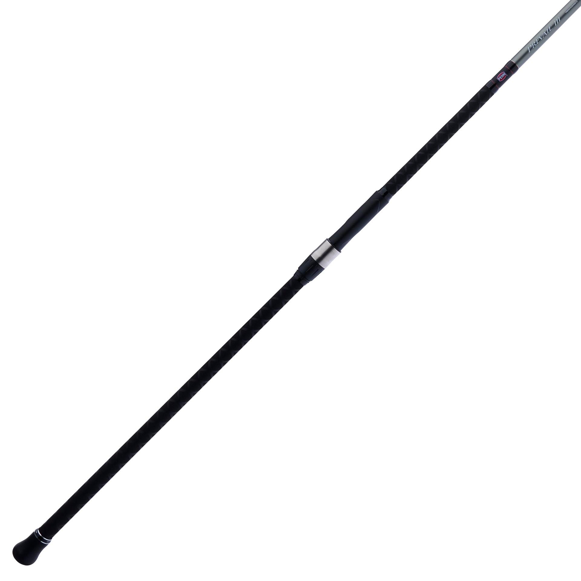 Prevail III Spinning Surf Fishing Rod - Lightweight Graphite Blank, Corrosion-Resistant Guides for Saltwater & Freshwater - Perfect for Beach, Pier & Shoreline Fishing