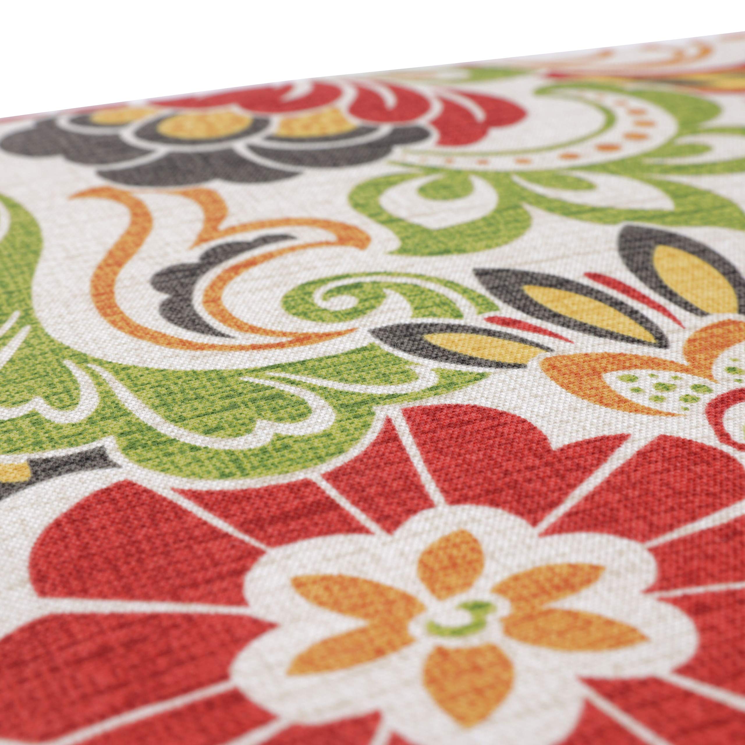 Pillow Perfect Bright Floral Indoor/Outdoor Chaise Lounge Cushion - 72.5