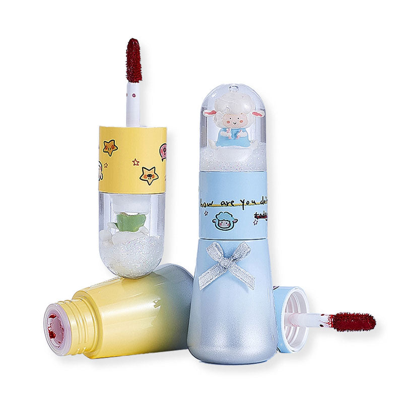 SANFU MYY Baudelaire Glossy Lip Tint - Long Lasting Moisturizing Lip Stain with Natural Ingredients | Perfect for Daily Wear, Date Night & Special Occasions