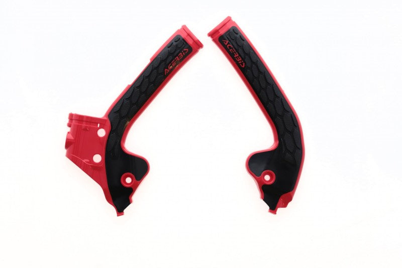 Acerbis 18-24 Husqvarna TC85 SX85 MC85 Frame Guard X Grip - Red & Black - Dirt Bike Protection for Off-Road Racing & Trail Riding