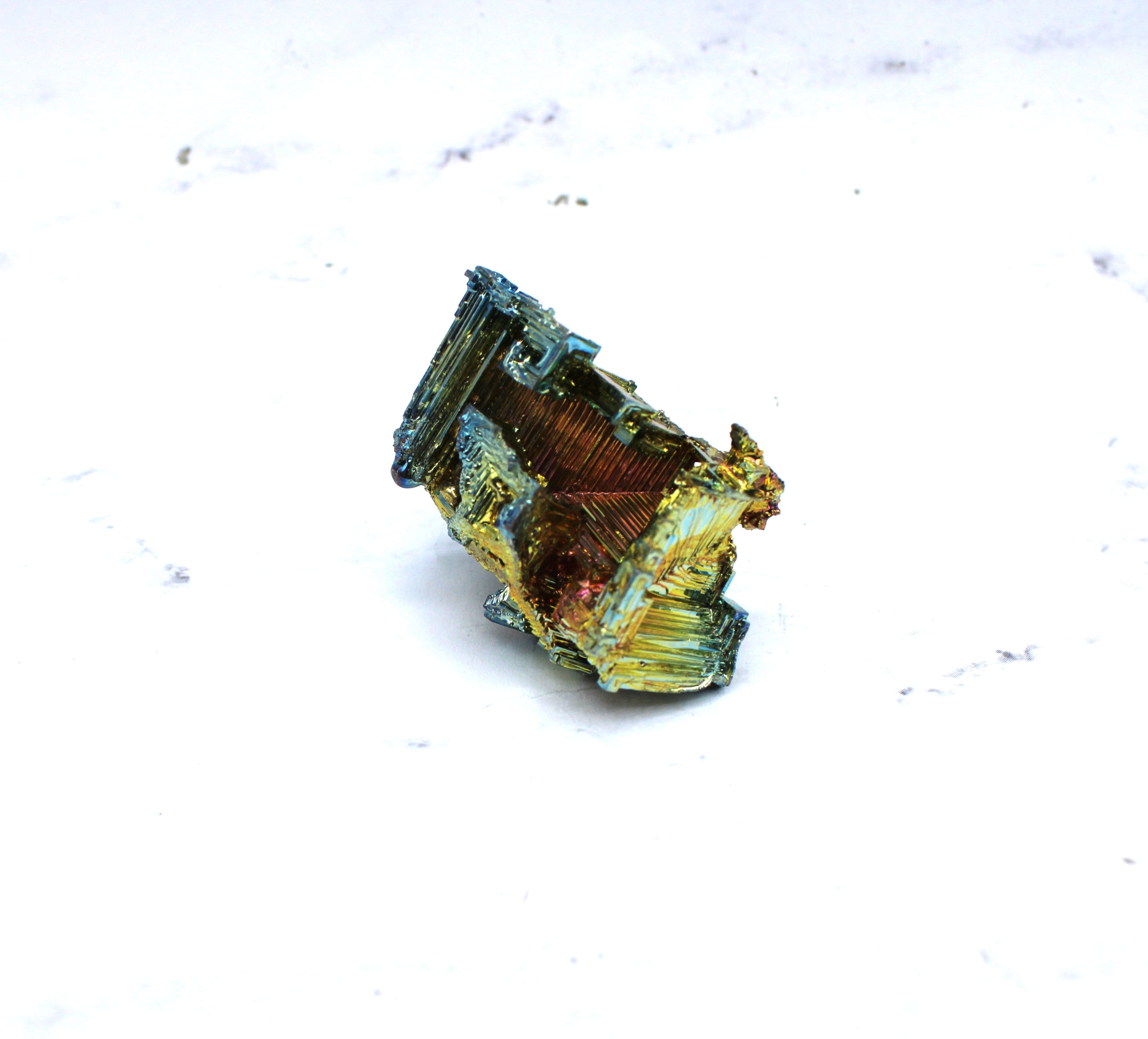 Bismuth Specimen - Natural Bismuth Crystal for Collectors & Science Education | Perfect for Home Decor, Gift Giving & STEM Learning