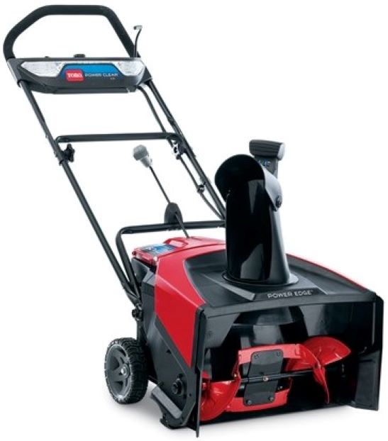 Toro 39902 Cordless Snow Blower - 18V Battery Powered, 21-Inch Clearing Width, LED Light - Perfect for Driveways, Sidewalks & Small Yards