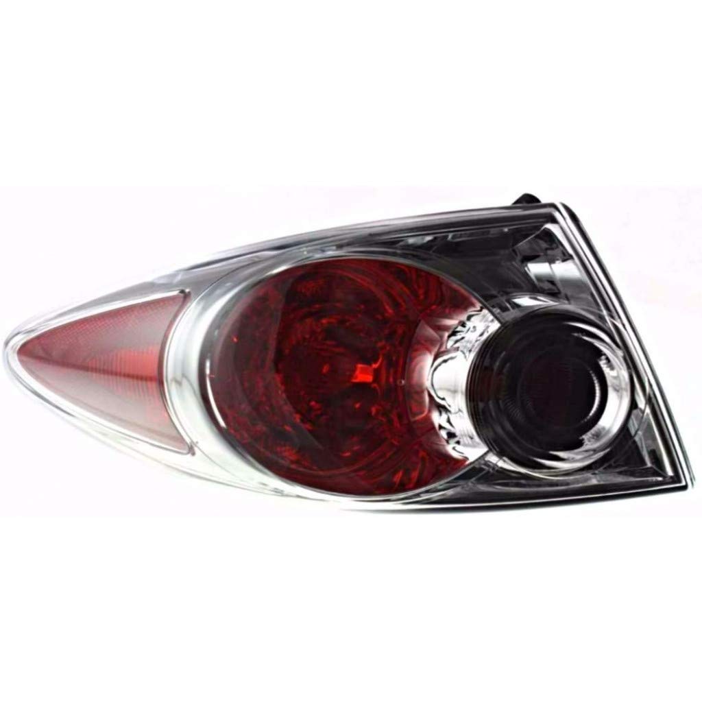 2006-2008 Mazda 6 Tail Lights Pair - DOT Certified LED Brake Lights with Bulbs (Driver & Passenger Side) | Perfect for Night Driving, Car Upgrades & Enhanced Safety | Compatible with MA2804102, MA2805102, MA2804103 | GP7A-51-160 Model