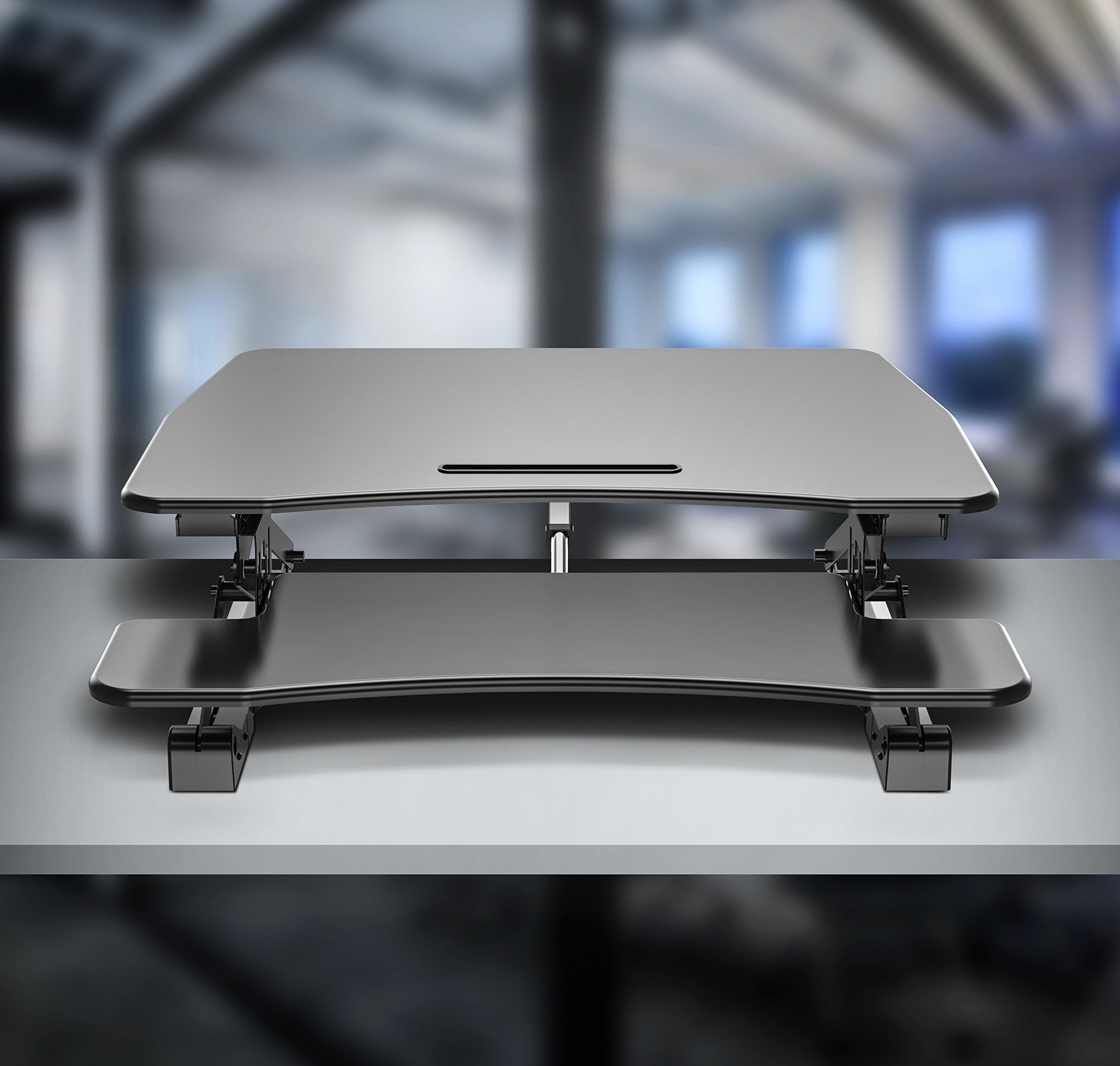 Duronic DM05D8 Electric Height Adjustable Standing Desk - 35.4