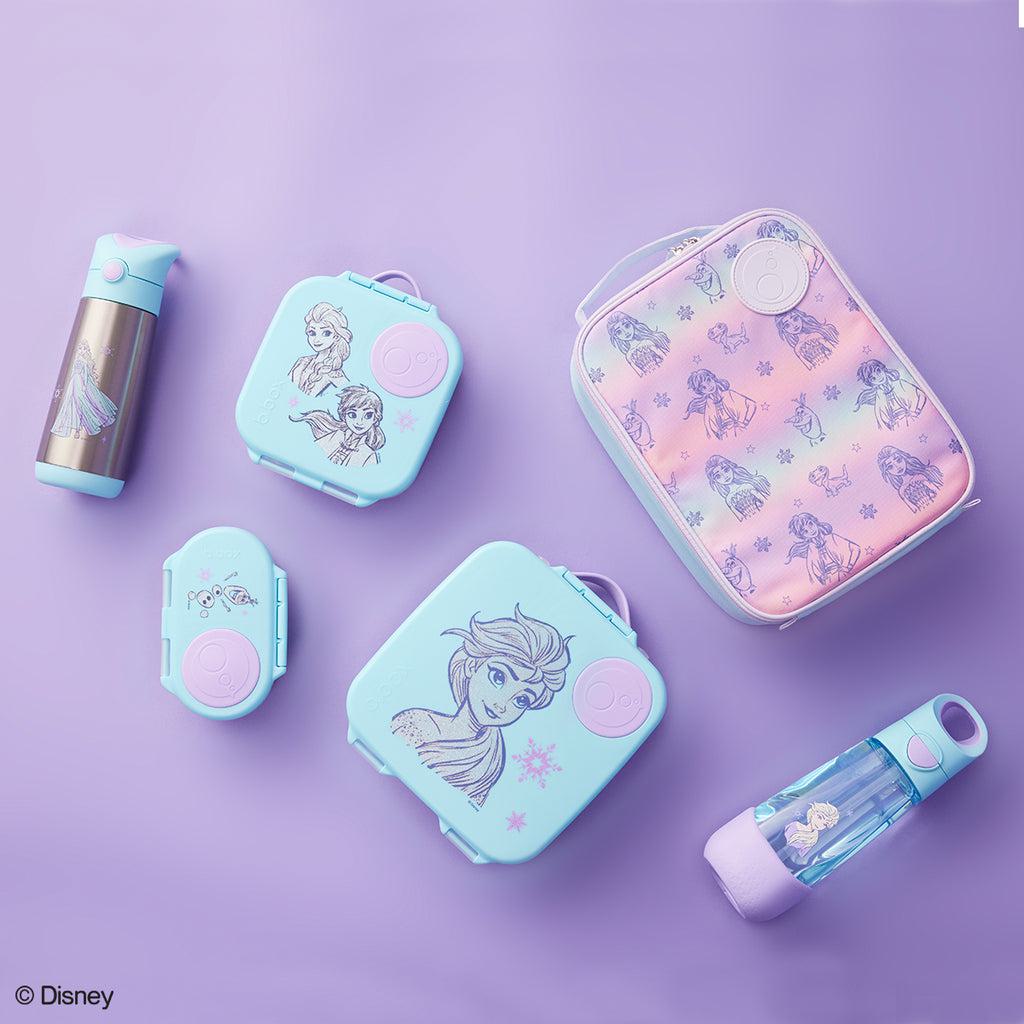 b.box Disney Frozen Insulated Lunch Box for Kids - Leak Proof & BPA Free - Perfect for School, Picnics, and Travel