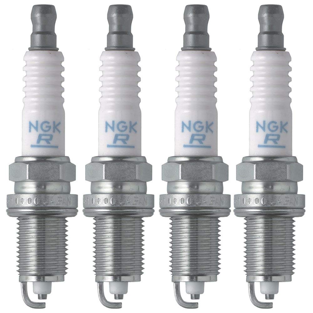 NGK ZFR5F-11 Spark Plugs (4-Pack) - High Performance Copper Core Spark Plugs for Honda, Toyota, Nissan & More - Perfect for Engine Tune-Ups & Performance Upgrades