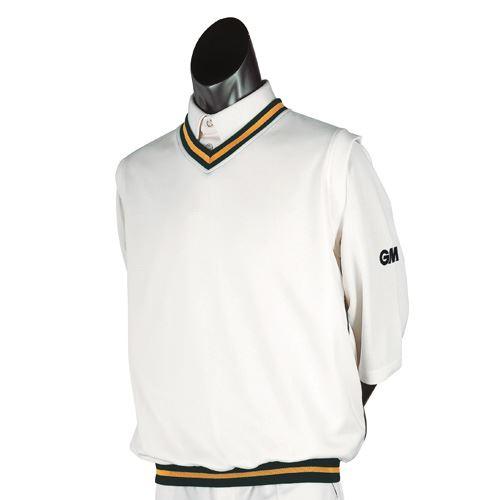 Gunn & Moore Teknik Trimmed Cricket Slipover - Lightweight & Breathable Cricket Jersey for Practice & Matches - Perfect for Fielding & Batting Sessions