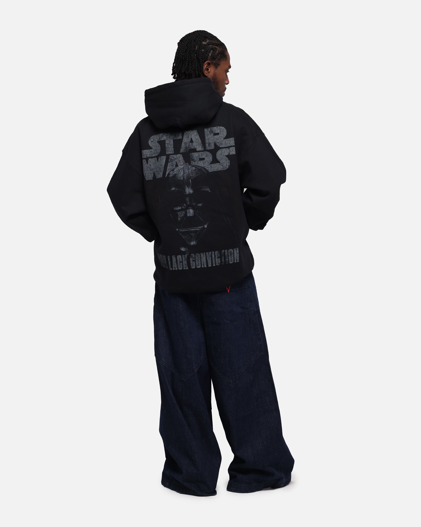 Premium Star Wars Darth Vader Hoodie for Men & Women - Black Pullover Sweatshirt with Logo - Perfect for Cosplay, Halloween & Everyday Wear
