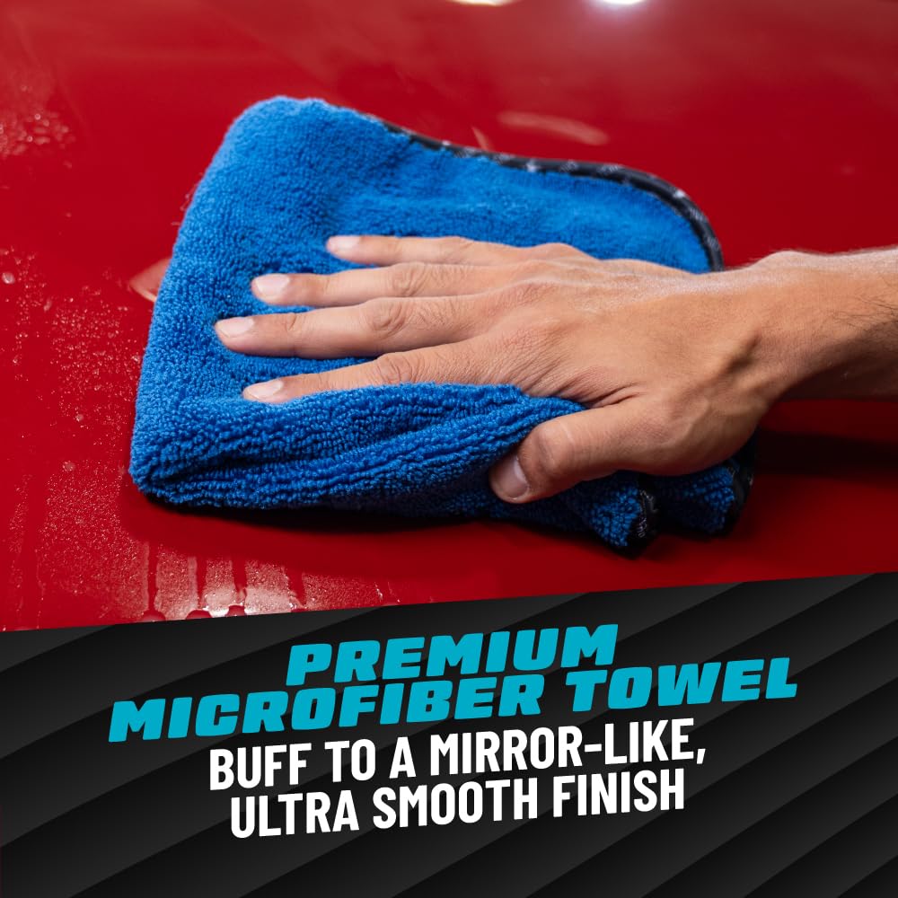 Chemical Guys Complete Car Detailing Clay Kit - Paint Restoration Kit with 16oz Clay Luber, 3 Clay Bars & Microfiber Towel for Cars, Trucks, SUVs | Professional Auto Detailing, Paint Correction & Surface Prep for Showroom Shine
