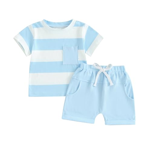 Blue White Stripe