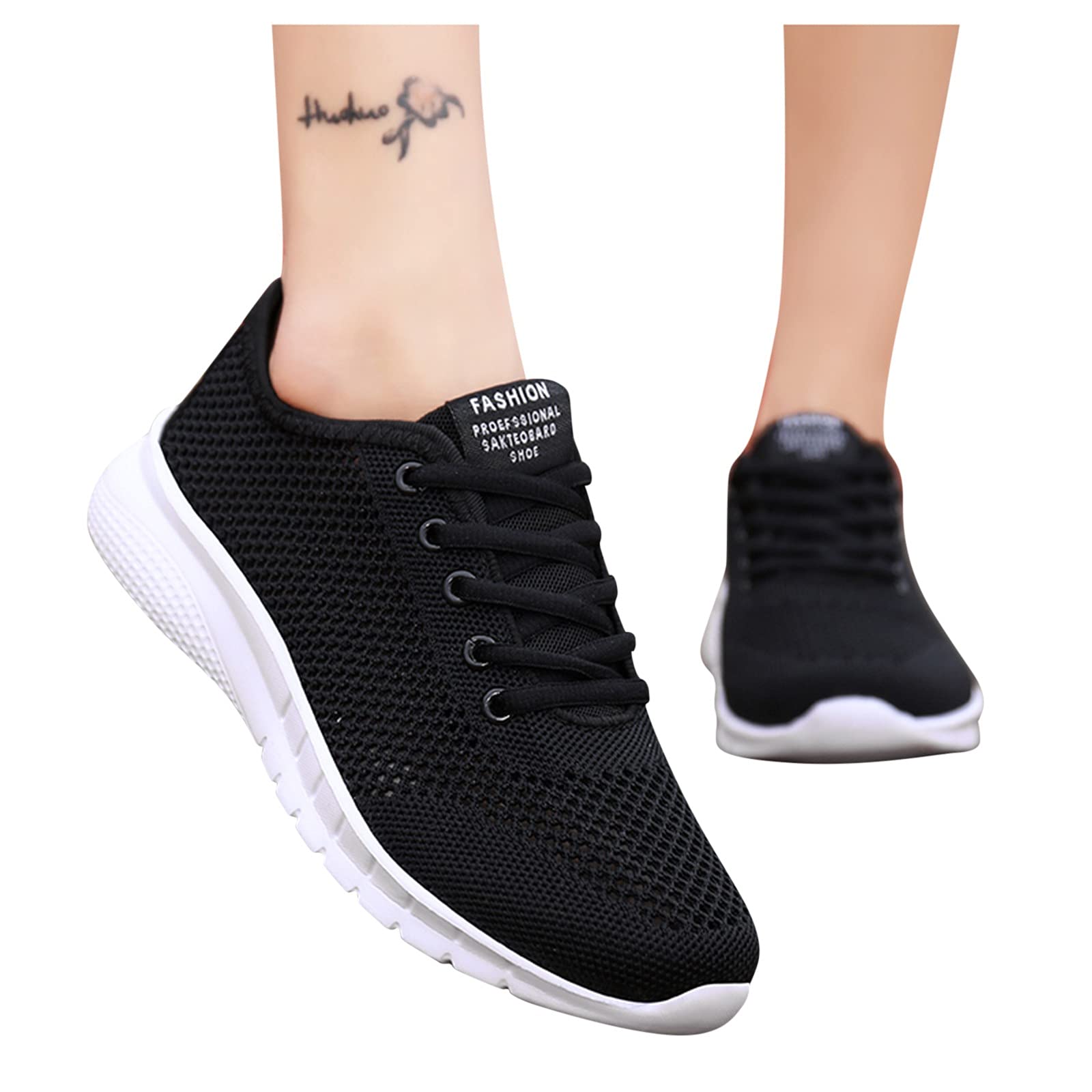 Nihewoo Women's Walking Sneakers - Breathable Mesh Running Shoes, Lightweight Athletic Tennis Shoes for Women | Perfect for Jogging, Gym Workouts & Casual Wear