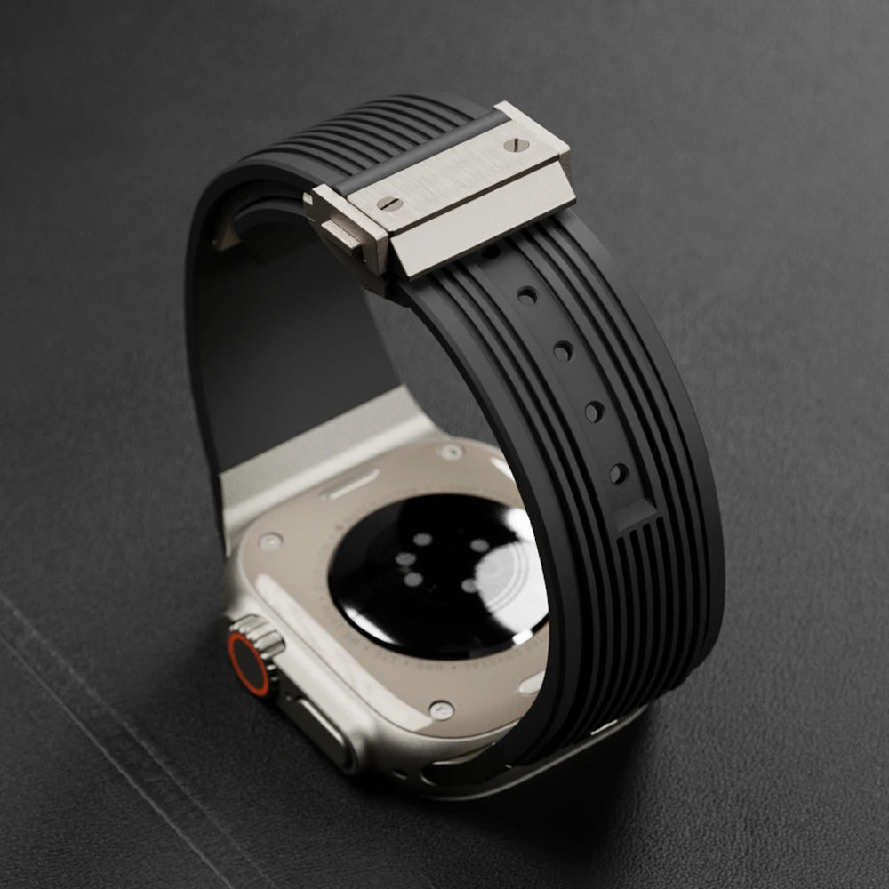 Premium Leonardo Silicone Sports Bands - Sweatproof & Durable Fitness Wristbands for Running, Gym & Outdoor Activities