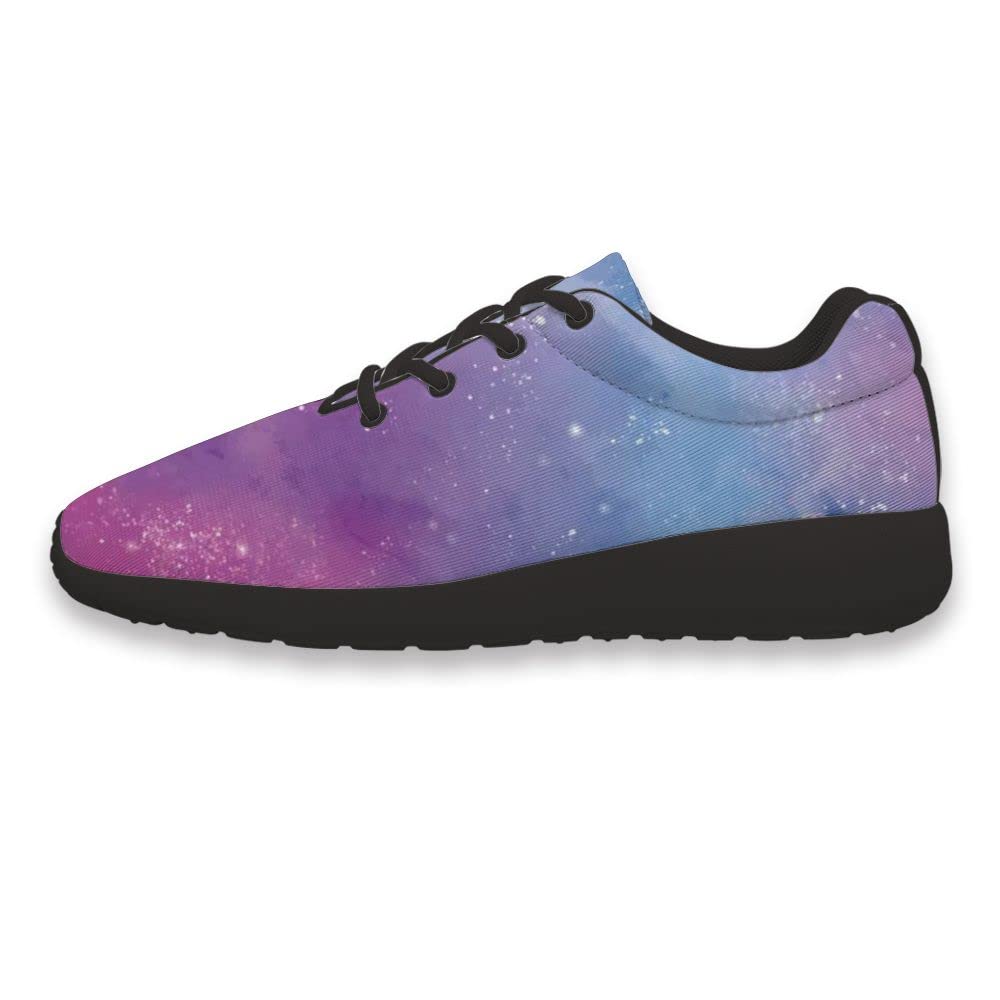KINGSFEET Blue Galaxy Running Shoes for Women & Men - Breathable Athletic Sneakers for Walking, Jogging & Gym Workouts | Durable Fashion Footwear for Daily Wear & Sports Activities