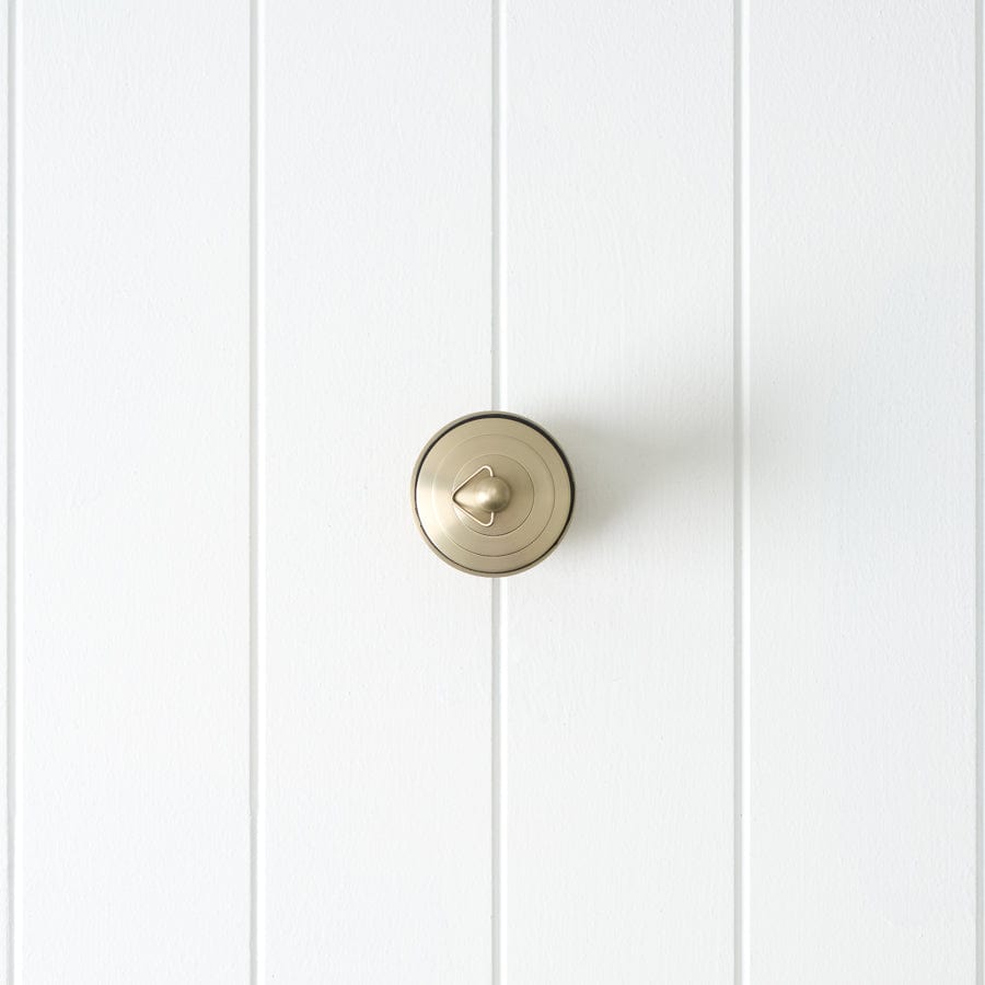 Plug and Waste Warm Brushed Nickel - Premium Sink Drain Stopper for Bathroom & Kitchen - Perfect for Modern Home Decor
