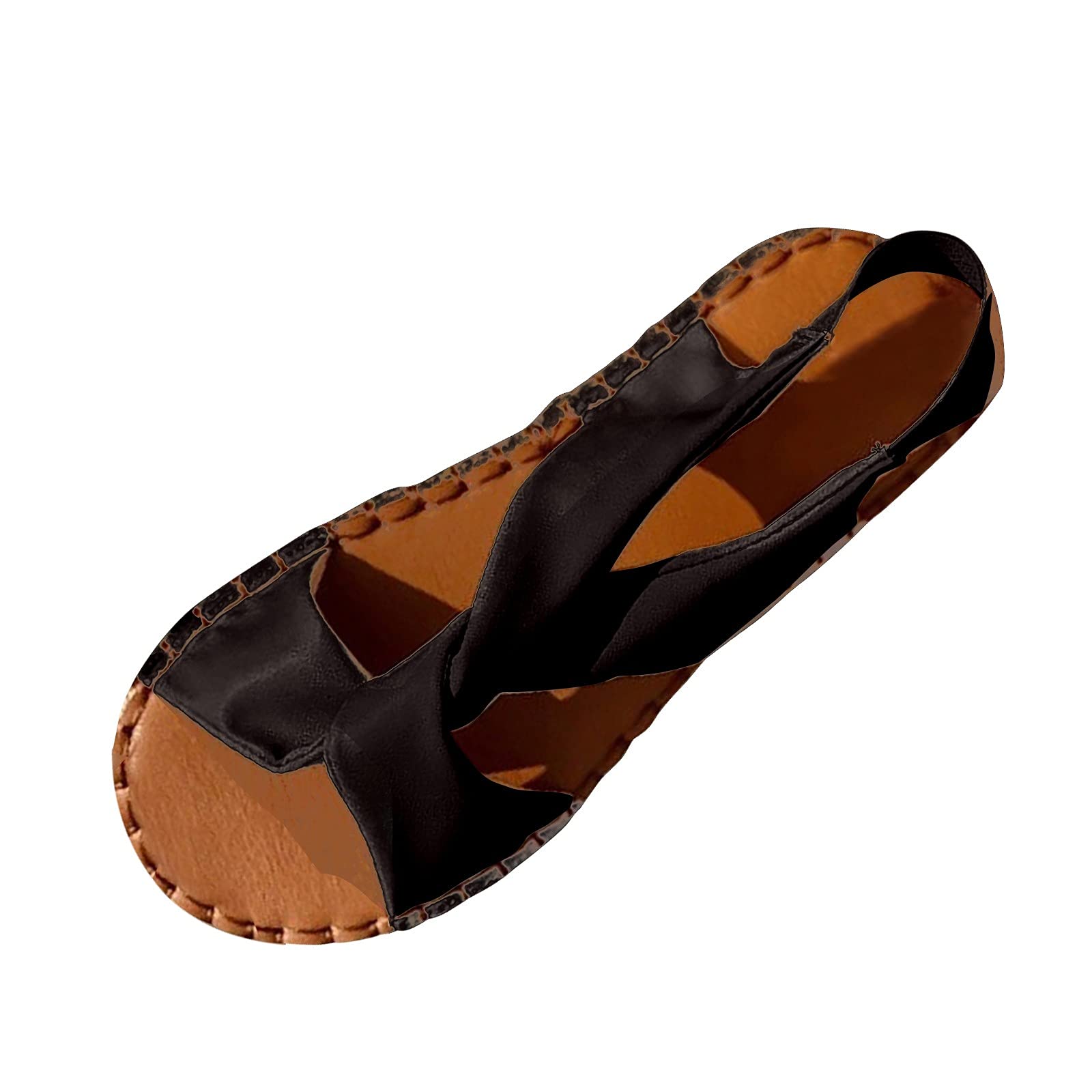 Women's Vintage Transparent Sandals - Breathable Slip-On Mule Slippers for Summer | Comfortable Open-Toe Shoes for Beach, Poolside & Casual Wear