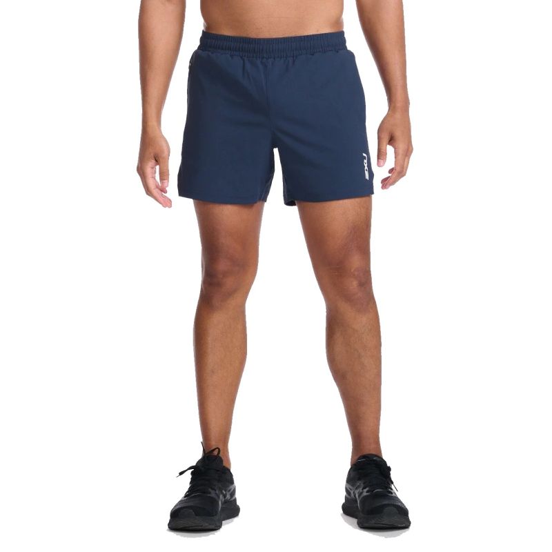 2XU Men's Aspire 5-Inch Running Shorts - Lightweight Quick-Dry Athletic Shorts for Running, Gym & Workout - Perfect for Marathon Training & Outdoor Sports